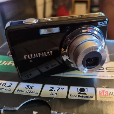 Fujifilm Digital Camera FinePix J29 - 10.2MP - Black Tested - Boxed - USED - Image 1 of 4