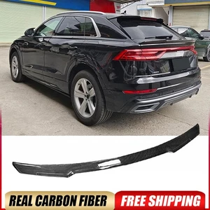 Alerón medio maletero fibra carbono real para Audi Q8 RSQ8 2018-2024 - Imagen 1 de 15