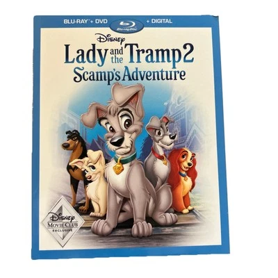 Lady and the Tramp 2 : Scamp’s Adventure , Pre-Owned Blu-ray + DVD - Image 1 of 2