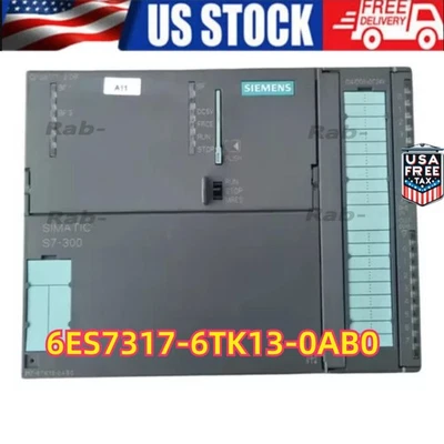 New Siemens 6ES7 317-6TK13-0AB0 6ES7317-6TK13-0AB0 SIMATIC S7-300 CPU 317T-2 DP - Image 1 of 4