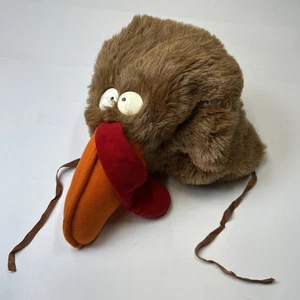 Vintage Türkei Plüsch Hut 1985 RPPI Chicago Größe S-M 20 Zoll Hergestellt in Korea - Bild 1 von 6