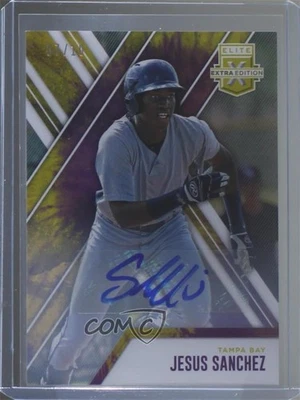 2017 Panini Elite Extra Edition Tie-Dye Auto /10 Jesus Sanchez #122 Auto - Image 1 of 2