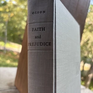 Faith And Prejudice: Intergroup Problems in Protestant Curricula by Olson HC - Picture 1 of 6