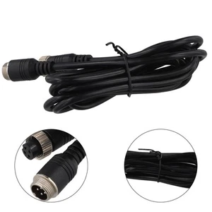 Extension Cable 4-pin Black Aviation Cable PVC Plastic High Quality - Picture 1 of 12