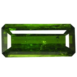 2.75Ct Fair Octagan 12.5 x 5.6 MM 100% Natural Green Mozambique Green Tourmaline - Picture 1 of 5