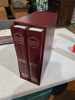 Merriam-Webster's Collegiate Dictionary And Thesaurus Gift Edition. (H) - Image 1 of 4