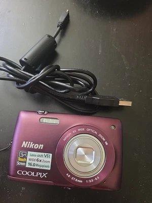 Nikon COOLPIX S4300 16.0MP Digital Camera Plum - Image 1 of 4