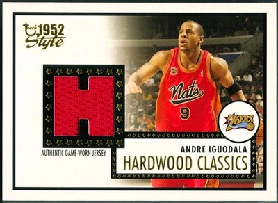2005-06 Topps 1952 年风格 #HCR-AI Andre Iguodala 硬木经典球衣 — 第 1/3 张图片