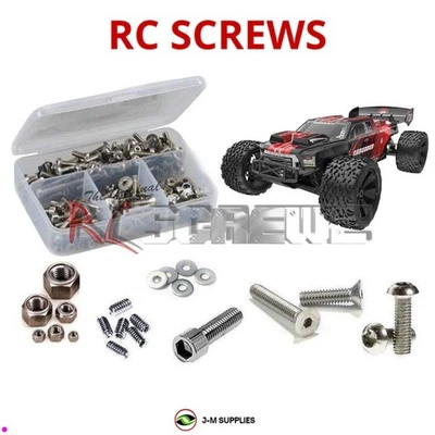 RCScrewZ Stainless Screw Kit rer074 for RedCat Shredder 1/6th | KIT - Image 1 of 4