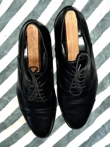 Giorgio Armani Black Men’s Dress Shoe Size 42 1/2. Reg. $595 - Picture 1 of 5