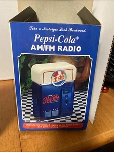 NIB Pepsi Cola Vintage AM/FM Radio - Picture 1 of 9