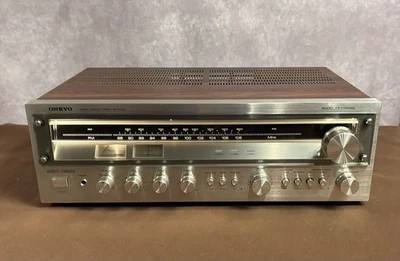 Onkyo TX-2500 MKII Servo Receptor Estéreo Bloqueado Plateado 40W Años 70 Japón Alta Fidelidad LEER Foto 1 de 4