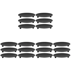  3 Pieces Metal Candlestick Tabletop Arrangement Home Decor Stand Iron Holder - Picture 1 of 12