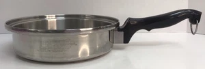 Chef’s Ware Townecraft T304 9" Stainless Steel Skillet Pan NO lid - Picture 1 of 19