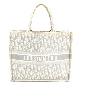 Bolso de Mano Christian Dior Gris Lona 4480005 - Imagen 1 de 11