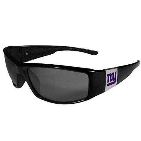 NFL Siskiyou Sports Fan Shop New York Giants Chrome Wrap Sunglasses One Size Cover