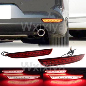 Lámpara trasera parachoques para Mazda 3 Axela Sedán 19-25 LED freno luz de giro dinámico - Imagen 1 de 9