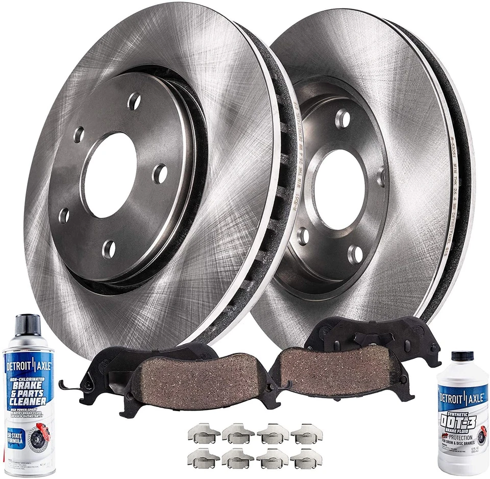 11.57 inch Front Disc Rotors Brake Pads for Taurus Thunderbird Mercury Cougar - Image 1 of 1