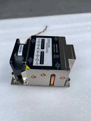 AMD EPYC Server Cooler 2U active SP3 TR4 4 heat pipe CPU radiator Ⅹ399 H11DSi - Image 1 of 2