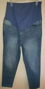 NEU NEU MIT ETIKETT UMSTANDSJEANS DAMEN Größe Large 12/14 KOMFORT BAUCHBAND SKINNY 5 POCK - Bild 1 von 2