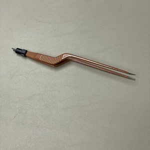 V. Mueller BAYONET BIPOLAR FORCEPS STRAIGHT, NON-STICK INSULATED 8" EBP2010022S - Picture 1 of 10