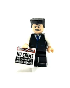 LEGO J Johan Jameson minifigure 4855 Marvel Spider-man Daily Bugle - Picture 1 of 4
