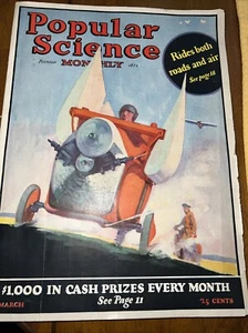 Popular Science Monthly Magazine ~ March 1926 - Picture 1 of 8