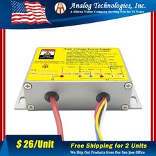 Charge Capacitors High Voltage Power Supply 24V Input 6KV 1mA Output ACCHV24V6KV
