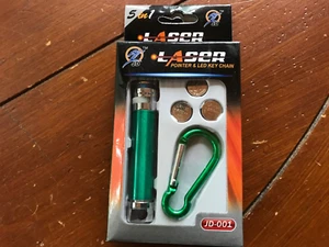 Red Laser Pointer Pen  5 in 1   UV Light For Pet Toy - Picture 1 of 2