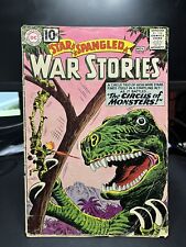 Star Spangled War Stories #99 SILVER AGE  COMIC 1961 DINOSAUR STORY READER COPY