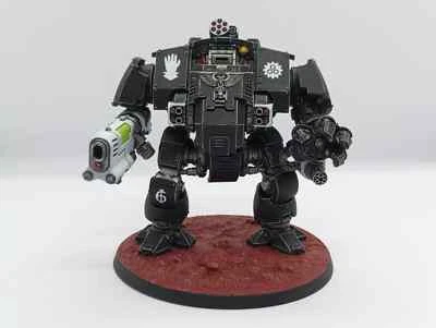 Pintura Iron Hands Primaris Redemptor Dreadnought Comissão Space Marines - Imagem 1 de 2