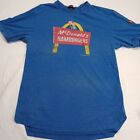 Mcdonalds Koszula Mała Niebieska Okrągły dekolt Koszulka dla pracowników Odzież Kolekcja Wadliwa