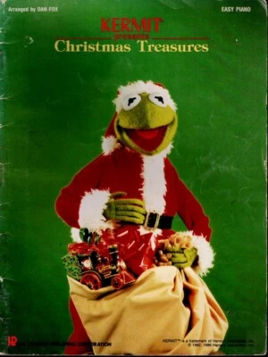 Easy Piano Kermit Presents Christmas Treasure Beginners Sheet Music Muppets - Image 1 of 3