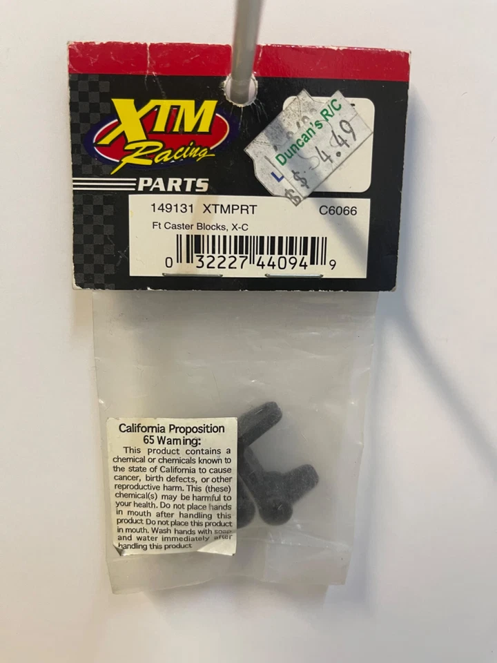 149131 Front Caster Blocks X-C - Image 1 of 1