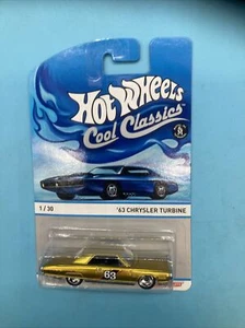 Hot Wheels Cool Classics 63 Chrysler Turbine New In Package - Picture 1 of 3