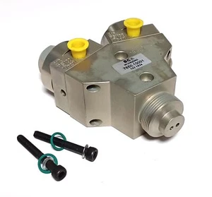 SCA Schucker 7650.10001 Mixing Valve Y Dual Dispensing Head Nozzle Assembly - Picture 1 of 6