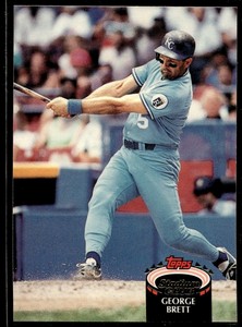 1992 Stadium Club George Brett #150 Kansas City Royals