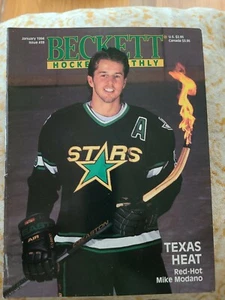 Vintage Beckett Magazine Mike Modano - Picture 1 of 3