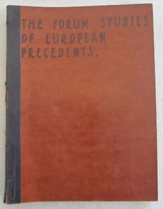 "Studies of European Precedents" from The Architectural Forum - Rebound - Imagen 1 de 14