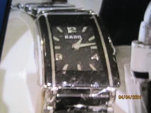 RADO INTEGRAL WOMEN'S WATCH QUARTZ ALL CERAMIC SAPPHIRE R20488152 NEW - Picture 1 of 4