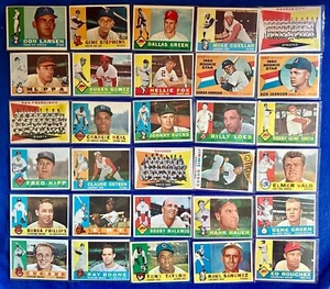 Tarjetas de béisbol Topps 1960 buenas para EX-MT/busca el número que necesitas - Imagen 1 de 77