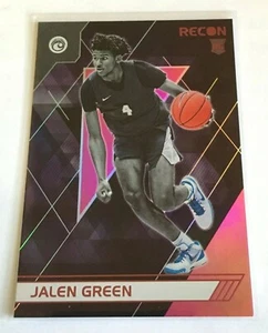 Rockets Jalen Green Mint 2021-22 Panini Recon Pink Parallel SP RC - Picture 1 of 1
