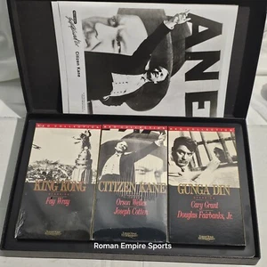 Film Series Classics VHS Set King Kong Citizen Kane Gunga Din Plus Press Prints - Picture 1 of 17