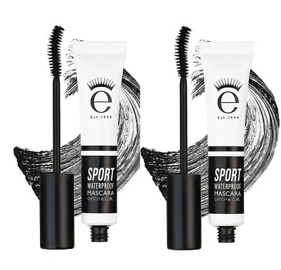 2x Eyeko Sport Waterproof Mascara | Vitamin E-infused Waterproof Vegan Mascara - Image 1 of 4
