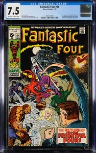 Fantastic Four #94 CGC 7.5 Marvel Comics 1970 1. Agatha Harkness Stan Lee Kirby - Bild 1 von 2