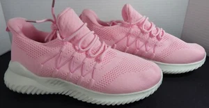 AKK Womens Sneakers Running Shoe Walking Shoes Light Weight Pink Size 9.5 New - Picture 1 of 8