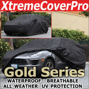 WATERPROOF CAR COVER W/MIRRPCKT BLACK FOR 2016 2017 2018 2019 SUBARU OUTBACK - Picture 1 of 12