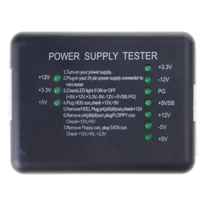 20/24Pin HDD Power Supply Tester LED Indication Diagnostic Tester Tool - Photo 1/8
