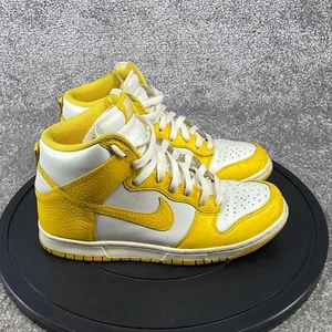 Nike Shoes Men's Size 8.5 Dunk High Sail Pack Maize 2011 Sneaker Yellow - Picture 1 of 10