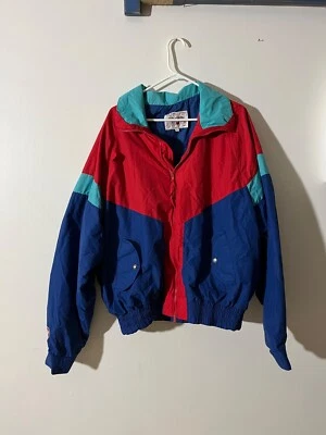Vtg Gale Sobel Men Red & Blue Retro Track Suit Jacket XLTall - Image 1 of 3